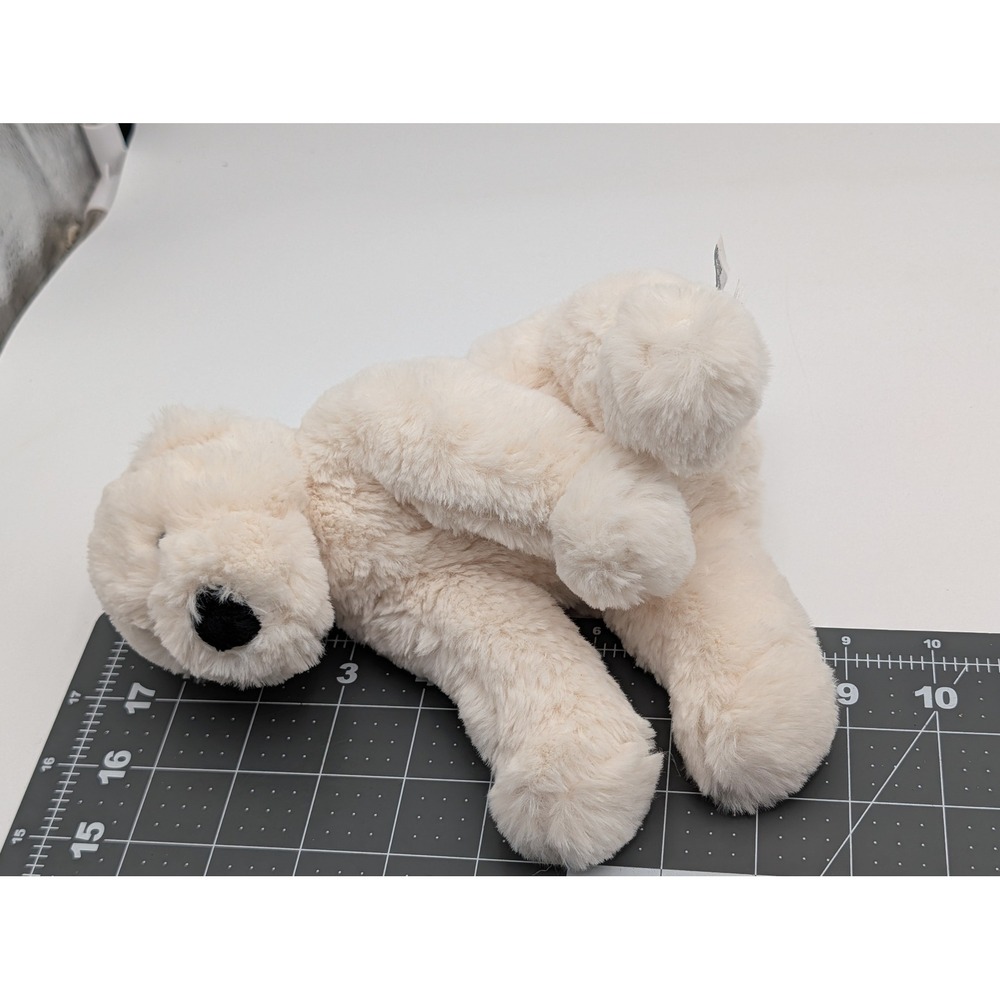 Jellycat Perry Polar Bear Plush Cream White Soft Shaggy Stuffed Animal 9 Inch - Picture 10 of 10